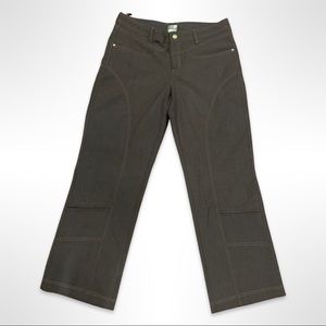 Brown Athleta Cargo Hiking Utility Pocket Pants Sz 12